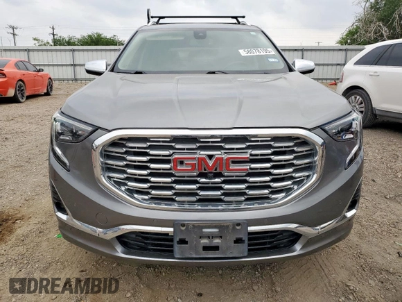 2018 GMC Terrain Denali with VIN 3GKALSEX8JL385166, listed as a Copart auction lot 58078195 with 94,068 mi miles and Salvage title. Bid and sale history available at DreamBid. Image 5.
