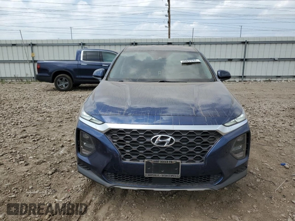 2019 Hyundai Santa Fe SE z VIN 5NMS2CAD4KH125270, wystawiony jako Copart lot #57273265 z przebiegiem 49 685 mil mil oraz Szkoda całkowita • Salvage title. Historia ofert i sprzedaży dostępna na DreamBid. Obrazek 5.