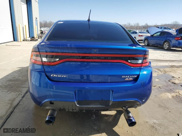 2014 Dodge Dart SXT with VIN 1C3CDFBB4ED831699, listed as a Copart auction lot 48929625 with 117,349 mi miles and Salvage Title. Bid and sale history available at carsss.com. Image 6.