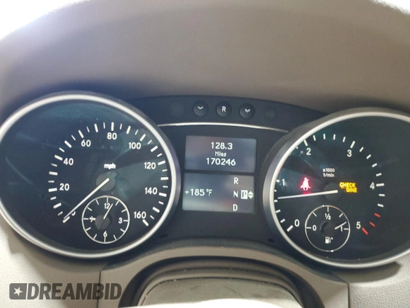 2008 Mercedes-Benz M 320 CDI с VIN 4JGBB22E78A376770, выставлен на аукционе Copart как лот 41861435 с пробегом 170 246 миль миль и Чистый • Clean title. История ставок и продаж доступна на DreamBid. Изображение 9.