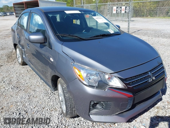 2022 Mitsubishi Mirage ES z VIN ML32FUFJ3NHF08881, wystawiony jako IAAI lot #41870193 z przebiegiem 38 474 mil mil oraz . Historia ofert i sprzedaży dostępna na DreamBid. Obrazek 1.