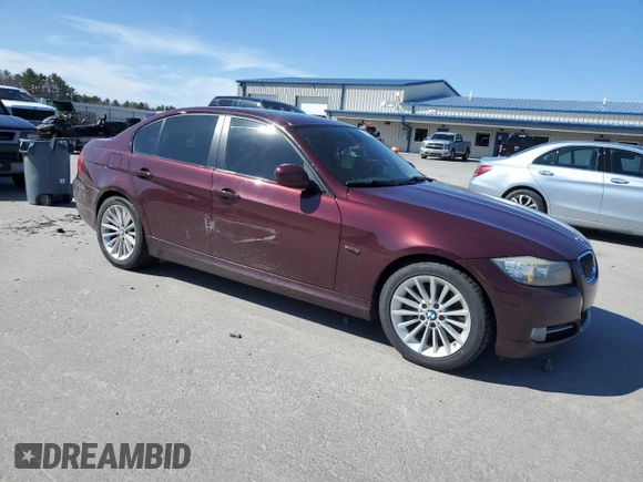 2010 BMW 3 Series 335i xDrive with VIN WBAPL3C50AA407839, listed as a Copart auction lot 52859285 with 121,486 mi miles and Salvage title. Bid and sale history available at DreamBid. Image 4.