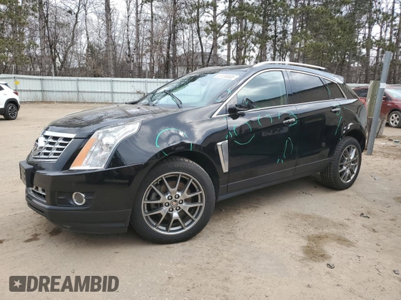 2015 Cadillac SRX Premium Collection with VIN 3GYFNGE30FS582507, listed as a Copart auction lot 51138505 with 113,705 mi miles and Salvage Title. Bid and sale history available at carsss.com. Image 1.