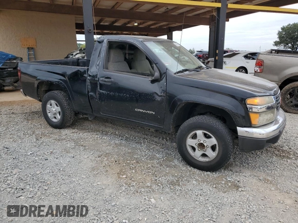 2005 GMC Canyon SL Z85 with VIN 1GTDT146858119551, listed as a Copart auction lot 70472314 with 110,181 mi miles and Salvage Title. Bid and sale history available at carsss.com. Image 4.