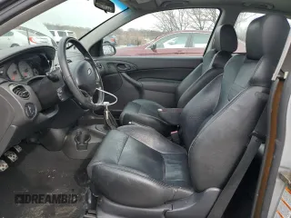 2003 Ford Focus SVT with VIN 3FAHP39533R174346, listed as a Copart auction lot 43012345 with 186,246 mi miles and Salvage Title. Bid and sale history available at DreamBid. Image 7.