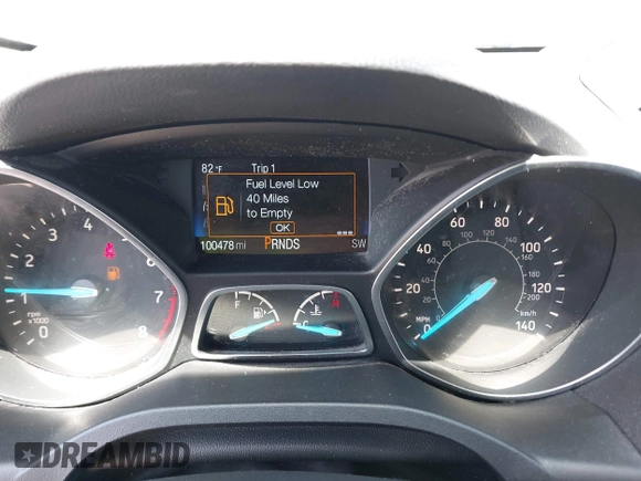2018 Ford Escape S with VIN 1FMCU0F74JUA63601, listed as a IAAI auction lot 42264145 with 100,478 mi miles and . Bid and sale history available at DreamBid. Image 7.