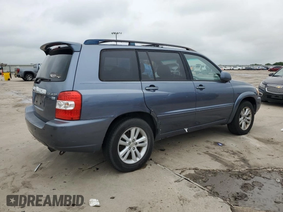 2006 Toyota Highlander Hybrid with VIN JTEDW21A460006147, listed as a Copart auction lot 52236155 with 219,630 mi miles and Clean Title. Bid and sale history available at carsss.com. Image 3.