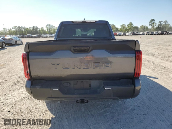 2024 Toyota Tundra 2WD SR5 with VIN 5TFLA5AB5RX031286, listed as a Copart auction lot 75232664 with 23,659 mi miles and Salvage Title. Bid and sale history available at carsss.com. Image 6.