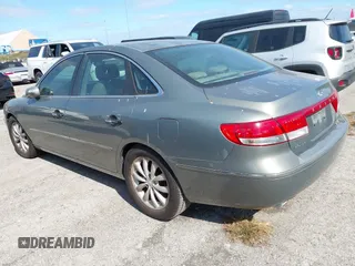 2007 Hyundai Azera SE with VIN KMHFC46F07A156589, listed as a IAAI auction lot 40896753 with 0 mi miles. Bid and sale history available at carsss.com. Image 3.
