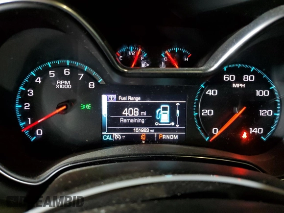 2017 Chevrolet Impala with VIN 1G1105S37HU201237, listed as a Copart auction lot 51356925 with 151,983 mi miles and Salvage Title. Bid and sale history available at DreamBid. Image 9.