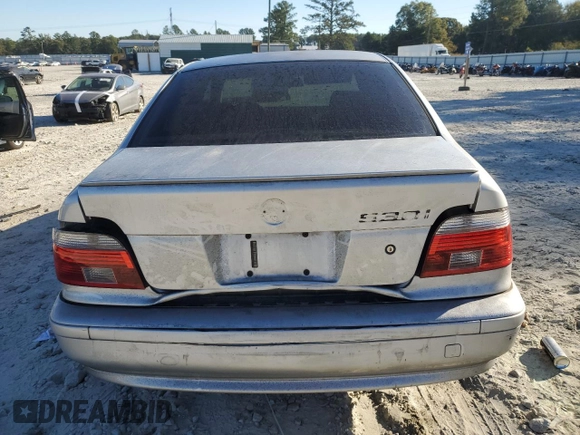 2002 BMW 5 Series 530iA with VIN WBADT63492CK26675, listed as a Copart auction lot 76771494 with 204,276 mi miles and Salvage Title. Bid and sale history available at carsss.com. Image 6.