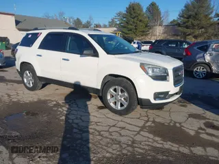 2014 GMC Acadia SLE with VIN 1GKKVPKD8EJ207986, listed as a IAAI auction lot 41310893 with 121,571 mi miles and . Bid and sale history available at carsss.com. Image 1.