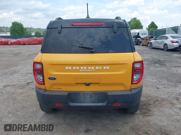 2021 Ford Bronco Sport Badlands z VIN 3FMCR9D90MRA33940, wystawiony jako IAAI lot #42183074 z przebiegiem 178 838 mil mil oraz . Historia ofert i sprzedaży dostępna na DreamBid. Obrazek 16.