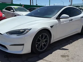 2021 Tesla Model S Plaid с VIN 5YJSA1E64MF447124, выставлен на аукционе Copart как лот 55833265 с пробегом 61 623 миль миль и Чистый • Clean title. История ставок и продаж доступна на DreamBid. Изображение 2.