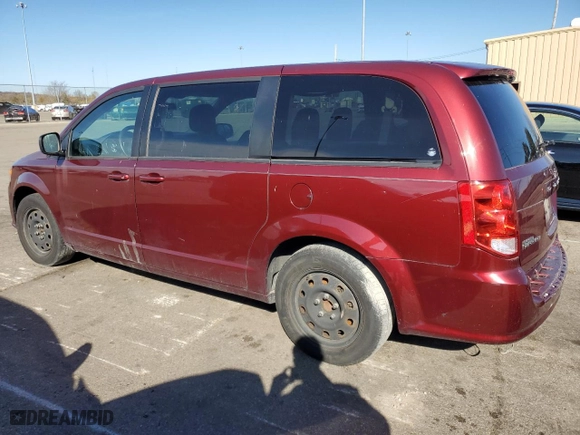 2018 Dodge Grand Caravan SE Plus with VIN 2C4RDGBG9JR137475, listed as a Copart auction lot 80081214 with 182,403 mi miles and Clean Title. Bid and sale history available at carsss.com. Image 2.