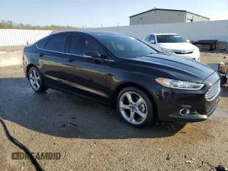 2014 Ford Fusion SE with VIN 1FA6P0HD9E5370666, listed as a Copart auction lot 52526895 with 114,964 mi miles and Salvage Title. Bid and sale history available at DreamBid. Image 4.