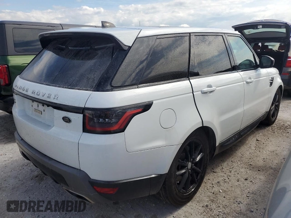 2020 Land Rover Range Rover Sport SE with VIN SALWG2SUXLA748831, listed as a Copart auction lot 77843164 with 78,557 mi miles and Non Repairable. Bid and sale history available at carsss.com. Image 3.