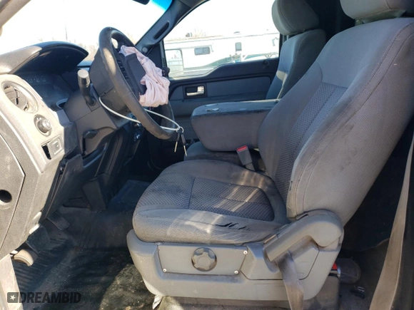 2014 Ford F-150 XL with VIN 1FTNF1EF7EKE54765, listed as a Copart auction lot 83306824 with 340,128 mi miles and Salvage Title. Bid and sale history available at carsss.com. Image 7.