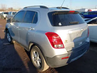2016 Chevrolet Trax LT with VIN KL7CJPSB4GB607368, listed as a IAAI auction lot 41765240 with 108,944 mi miles. Bid and sale history available at carsss.com. Image 3.