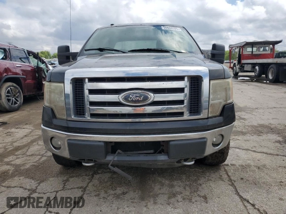 2009 Ford F-150 XL with VIN 1FTPW14V39FB07868, listed as a Copart auction lot 55608595 with 114,528 mi miles and Clean Title. Bid and sale history available at carsss.com. Image 5.