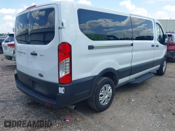 2023 Ford Transit Passenger XL with VIN 1FBAX2Y8XPKA68850, listed as a IAAI auction lot 42379705 with 38,000 mi miles and . Bid and sale history available at DreamBid. Image 4.