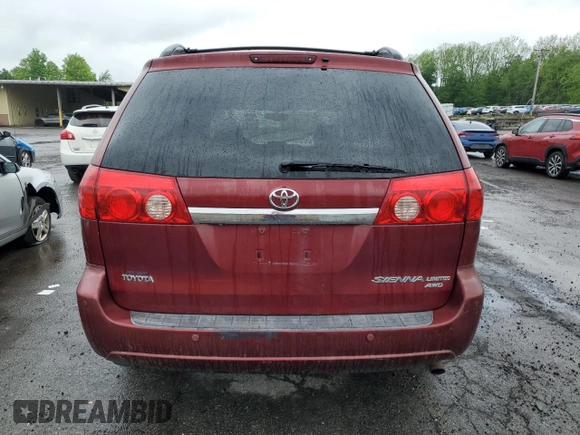 2006 Toyota Sienna XLE z VIN 5TDBA22C66S055082, wystawiony jako Copart lot #56832985 z przebiegiem 269 443 mil mil oraz Czysty tytuł • Clean title. Historia ofert i sprzedaży dostępna na DreamBid. Obrazek 6.