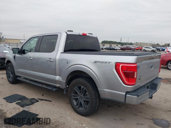 2021 Ford F-150 XL with VIN 1FTEW1C85MFB53536, listed as a IAAI auction lot 41343773 with 101,407 mi miles and . Bid and sale history available at DreamBid. Image 3.