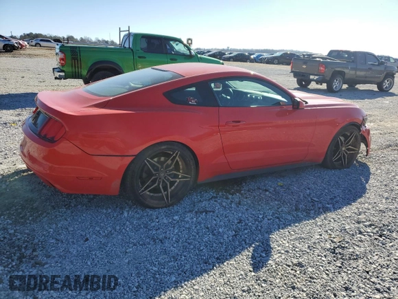 2016 Ford Mustang V6 with VIN 1FA6P8AM1G5316452, listed as a Copart auction lot 41768815 with 99,495 mi miles and Salvage Title. Bid and sale history available at carsss.com. Image 3.