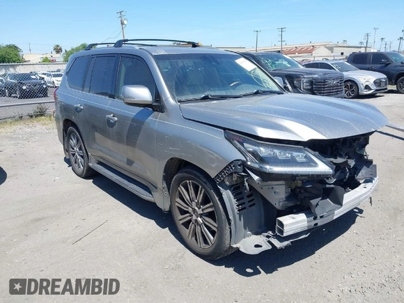 2017 Lexus LX with VIN JTJHY7AX2H4225800, listed as a IAAI auction lot 41878043 with 94,317 mi miles. Bid and sale history available at carsss.com. Image 1.