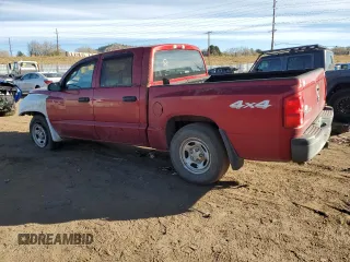 2006 Dodge Dakota ST with VIN 1D7HW28K66S706928, listed as a Copart auction lot 81569314 with 161,319 mi miles and Salvage Title. Bid and sale history available at DreamBid. Image 2.