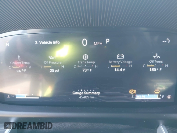 2024 Jeep Wagoneer Series II with VIN 1C4SJSBPXRS101317, listed as a IAAI auction lot 41571929 with 45,489 mi miles and . Bid and sale history available at DreamBid. Image 15.