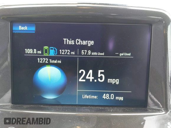 2013 Chevrolet Volt with VIN 1G1RA6E47DU111848, listed as a IAAI auction lot 41962737 with 124,701 mi miles and . Bid and sale history available at DreamBid. Image 14.