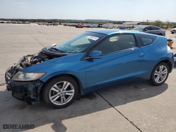 2012 Honda CR-Z with VIN JHMZF1D42CS004521, listed as a Copart auction lot 75763174 with 219,199 mi miles and Clean Title. Bid and sale history available at carsss.com. Image 1.