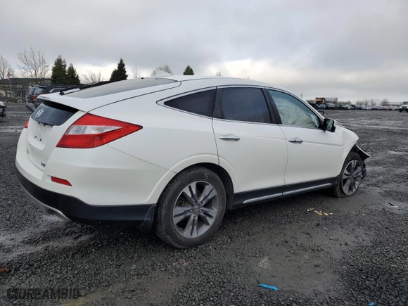 2015 Honda Crosstour EX-L with VIN 5J6TF2H51FL001358, listed as a Copart auction lot 87490884 with 71,965 mi miles and Salvage Title. Bid and sale history available at carsss.com. Image 3.