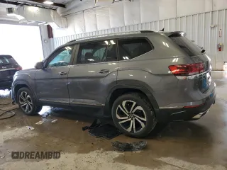 2023 Volkswagen Atlas SEL z VIN 1V2BR2CA3PC508436, wystawiony jako Copart lot #63633784 z przebiegiem 45 428 mil mil oraz Szkoda całkowita • Salvage title. Historia ofert i sprzedaży dostępna na DreamBid. Obrazek 2.