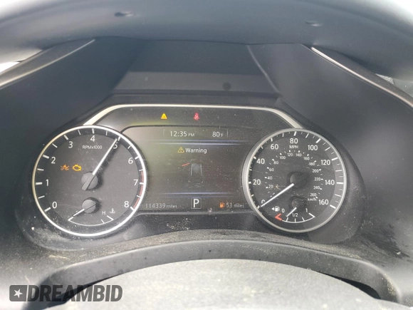 2019 Nissan Murano Platinum z VIN 5N1AZ2MJ1KN145901, wystawiony jako Copart lot #54577615 z przebiegiem 114 339 mil mil oraz Szkoda całkowita • Salvage title. Historia ofert i sprzedaży dostępna na DreamBid. Obrazek 9.