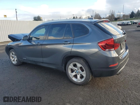 2014 BMW X1 sDrive28i with VIN WBAVM1C56EVW52510, listed as a Copart auction lot 45525295 with 105,727 mi miles and Salvage Title. Bid and sale history available at carsss.com. Image 2.