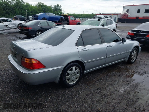 2002 Acura RL with VIN JH4KA966X2C004627, listed as a IAAI auction lot 42652551 with 75,093 mi miles and . Bid and sale history available at DreamBid. Image 4.