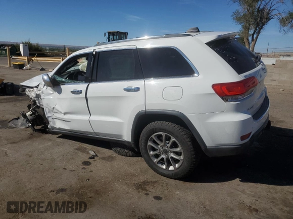 2016 Jeep Grand Cherokee Limited with VIN 1C4RJFBG0GC350934, listed as a Copart auction lot 73060534 with Not provided miles and Salvage title. Bid and sale history available at DreamBid. Image 2.
