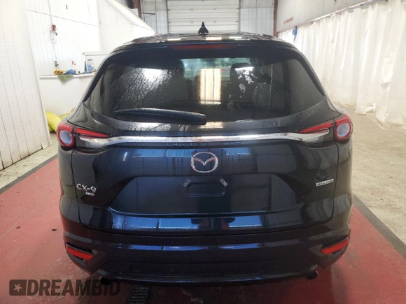 2023 Mazda CX-9 Touring Plus with VIN JM3TCBAY9P0658079, listed as a Copart auction lot 50730185 with 46,700 mi miles and Non repairable. Bid and sale history available at DreamBid. Image 6.