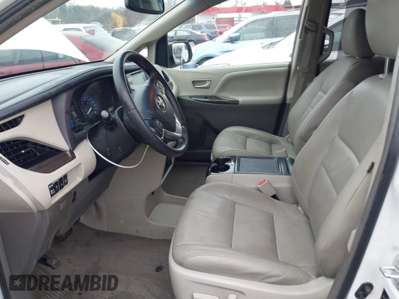 2015 Toyota Sienna Ltd with VIN 5TDDK3DC9FS115784, listed as a IAAI auction lot 41355934 with 125,675 mi miles. Bid and sale history available at carsss.com. Image 5.