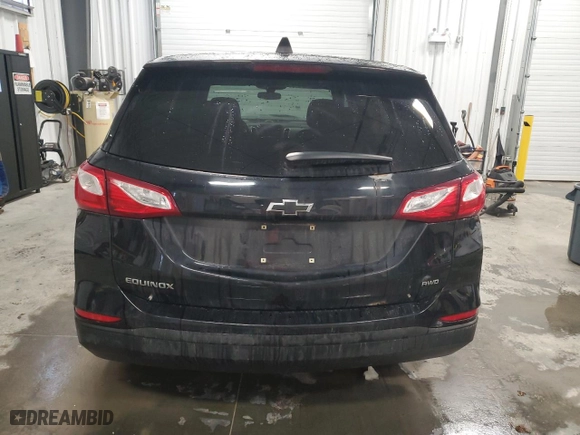 2019 Chevrolet Equinox LS with VIN 2GNAXSEV4K6210182, listed as a Copart auction lot 45501265 with 143,556 mi miles and Salvage Title. Bid and sale history available at carsss.com. Image 6.