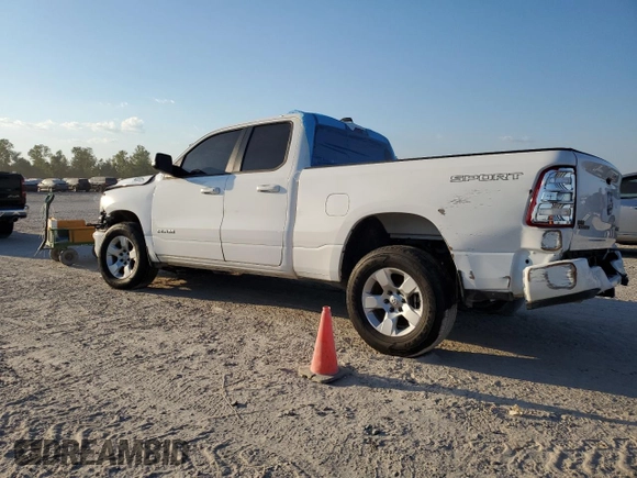 2023 Ram 1500 Big Horn with VIN 1C6SRFBTXPN554661, listed as a Copart auction lot 75250964 with 19,560 mi miles and Salvage Title. Bid and sale history available at carsss.com. Image 2.