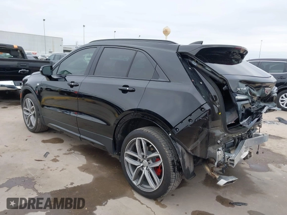 2021 Cadillac XT4 FWD Sport with VIN 1GYFZER40MF039140, listed as a IAAI auction lot 41287513 with 51,725 mi miles and . Bid and sale history available at DreamBid. Image 3.