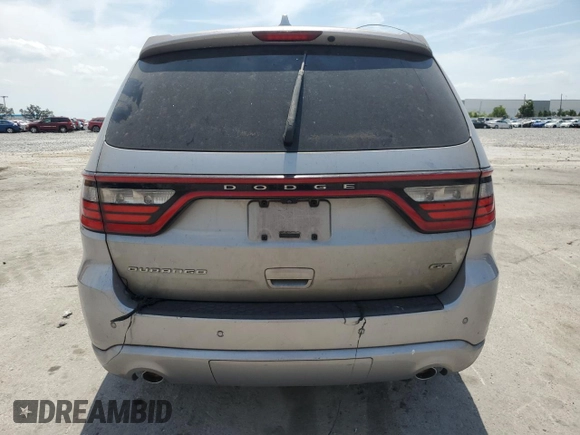 2017 Dodge Durango GT with VIN 1C4RDHDG4HC724138, listed as a Copart auction lot 54204145 with Not Provided miles and Non Repairable. Bid and sale history available at DreamBid. Image 6.