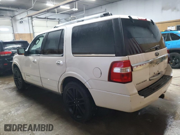 2017 Ford Expedition Platinum with VIN 1FMJU1MT9HEA42468, listed as a Copart auction lot 85666634 with 98,512 mi miles and Clean title. Bid and sale history available at DreamBid. Image 2.