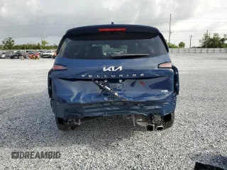 2024 Kia Telluride EX with VIN 5XYP3DGC1RG471384, listed as a Copart auction lot 59708035 with 8,388 mi miles and Salvage title. Bid and sale history available at DreamBid. Image 6.