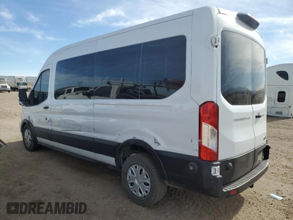 2020 Ford Transit Passenger XL with VIN 1FBAX2C89LKA24856, listed as a Copart auction lot 86316684 with 93,910 mi miles and Salvage title. Bid and sale history available at DreamBid. Image 2.