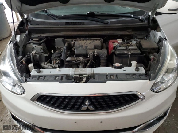 2019 Mitsubishi Mirage GT with VIN ML32A5HJ8KH007169, listed as a Copart auction lot 85501884 with 72718 miles and Salvage Title. Bid and sale history available at carsss.com. Image 11.
