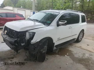 2015 Nissan Armada Platinum z VIN 5N1BA0NF5FN606789, wystawiony jako Copart lot #52077075 z przebiegiem 225 404 mil mil oraz Szkody całkowita. Historia ofert i sprzedaży dostępna na DreamBid. Obrazek 1.